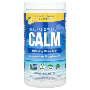 Natural Vitality, CALM®，放鬆混合飲品，甜檸檬味，16 盎司（453 克）