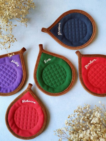 文字杯墊-客製化 / 四色選擇 / 生日禮物 / 企業贈品 / 婚禮小物