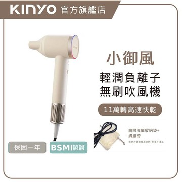 〖KINYO〗 輕潤負離子無刷吹風機 (KH) 高速大風量  折疊 負離子 |低噪音