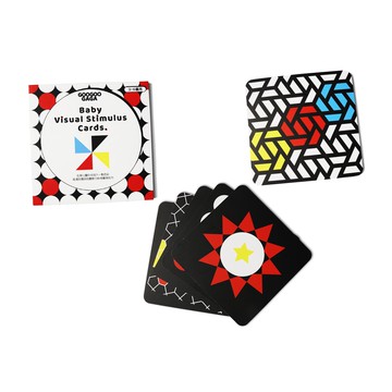 GOOGOOGAGA 0歲寶寶第二階段彩色視覺圖卡