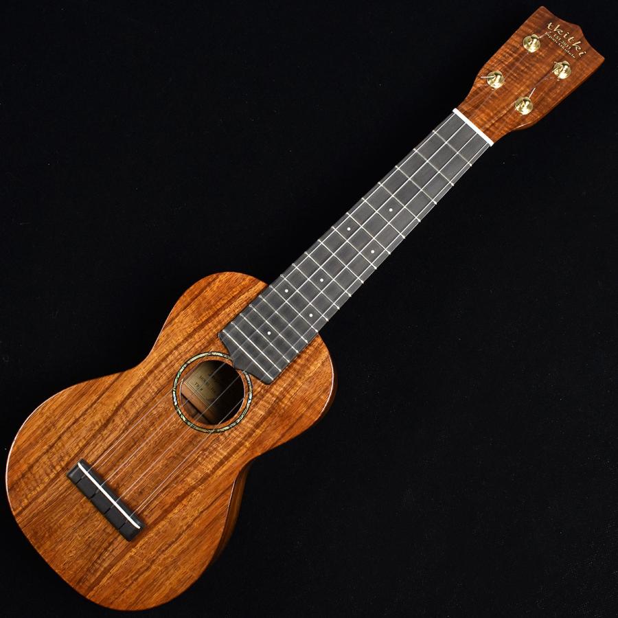 tkitki ukulele ティキティキ・ウクレレ HKS-ABALONE EC 5A　S N：974-083 〔ソプラノ〕〔5Aグレードハワイアンコア〕 〔未展示品〕