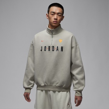 NIKE AS M J FLT GFX FLC QZ 男 半開襟上衣 IF1817334