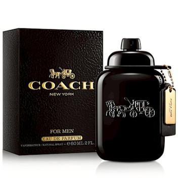 COACH 時尚曜黑男性淡香精60ml