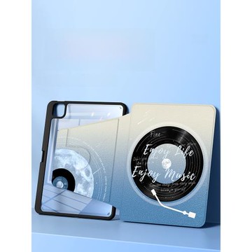 適用oppopadair2保護套oppopad保護殼360旋轉套帶筆槽外套11寸air2平板11.4寸電腦卡通外殼oppo防摔pad唱片