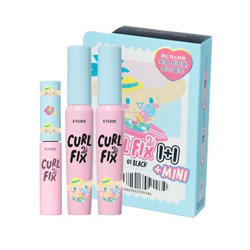 [Tanning Cinnamoroll] Curl Fix Mascara 1+1 (+Mini Mascara)
