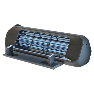 MeMO 三角滾棒式扇葉筆電散熱架 X1 300*85*85mm 1900-2600 RPM 適用於平板電腦/手機  黑色  1個