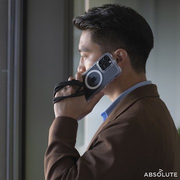 LINKASEAIR iPhone 15 Pro Max 6.7吋 防摔磁吸玻璃殼 裸機感透明