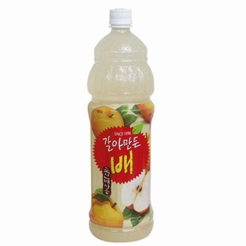 韓国食材 韓国飲物ヘテ 梨ジュース ペットボトル 1 5l 通販 Lineポイント最大1 0 Get Lineショッピング