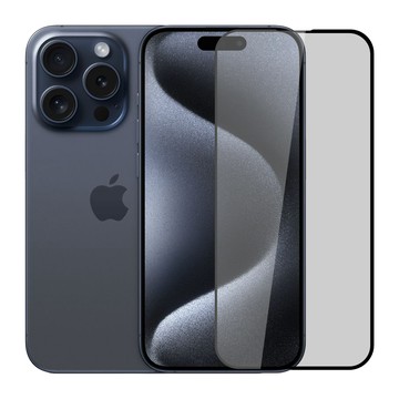 YADI Apple iPhone 15 Pro 6.1吋 2023 專用 水之鏡 AGC高清透手機玻璃保護貼