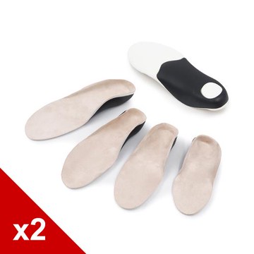 糊塗鞋匠 優質鞋材 C177 PU硬殼兒童足弓鞋墊 2雙