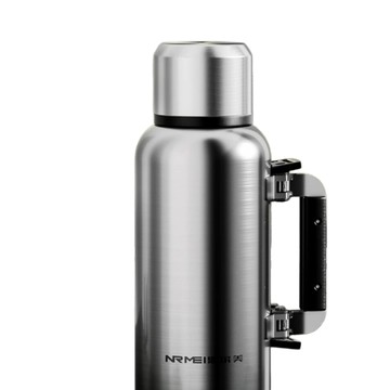 保溫壺 2000ML 保溫壺 茶水分離保溫水壺 大容量保溫壺 戶外旅行保溫瓶 工地保溫壺 可折疊把手保溫壺