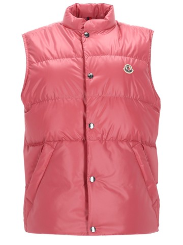 moncler gilet "restigo" con logo