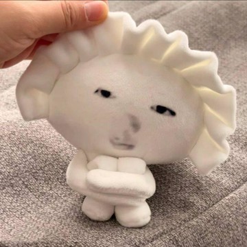 【小悅居】網紅同款表情包餃子抽象獵奇掛件毛絨玩具搞笑抽象娃娃宿舍桌伴網紅同款、熱門單品 人氣好物