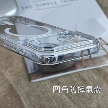 透明二合一硬背軟邊精孔磁吸防摔相機按鍵適用iPhone18/17Promax