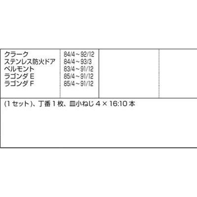 LIXIL/TOSTEM ドア引戸(引き戸)用部品 丁番 玄関・店舗・勝手口