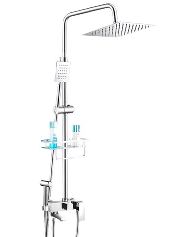 淋浴花灑套裝 淋浴花灑套裝全銅掛墻式洗澡神器衛浴沐浴淋浴器家用淋雨恒溫噴頭『XY11747』