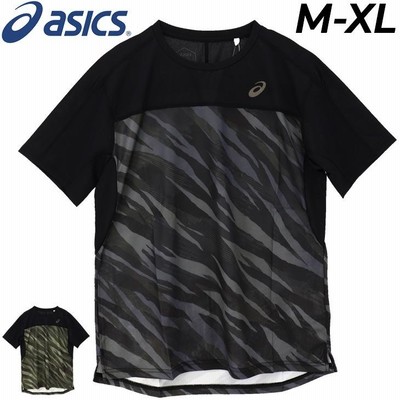 半袖 Tシャツ メンズ asics アシックス/ランニング マラソン ジョギング 陸上 トレーニング ジム スポーツウェア 男性 運動 トップス/2011C636