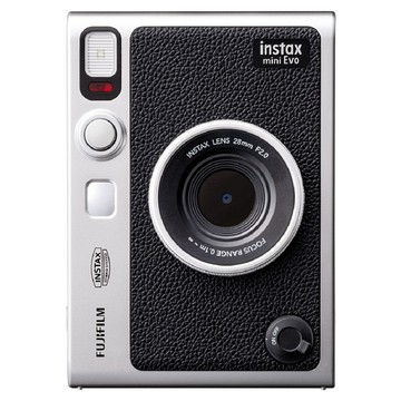 FUJIFILM instax mini Evo 混合式數位馬上看相機 公司貨 黑色
