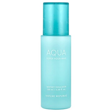 Nature Republic, Super Aqua Max，水潤乳液，4.39 液量盎司（130 毫升）