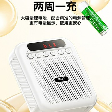 愛國者教師小蜜蜂擴音器充電老師上課喇叭耳麥導游揚聲器藍牙【宜家良品百貨】