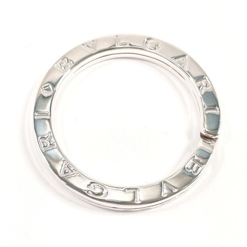 【日本直送 二手美品】寶格麗 BVLGARI 鑰匙圈 吊飾 品牌標誌 銀 925 拋光處理