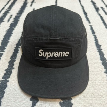 《Urban當天出貨》Supreme Washed canvas Camp CAP  五片帽滑板 五分割 情侶款平板帽