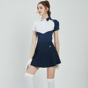 BG高爾夫女裝上衣短袖T恤夏季速干透氣連衣裙套裝golf衣服女粉色