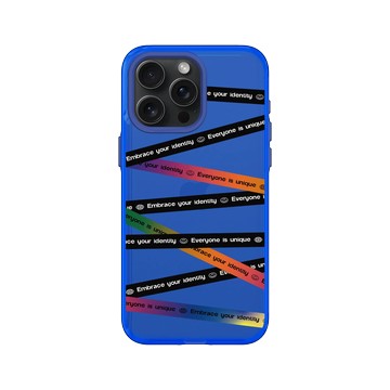 iPhone 15 Pro Max Clear 激光藍 - Love in All ____ - 致世上唯一的你