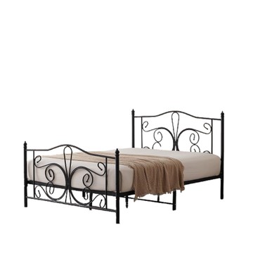 【MUNA家居】2303型黑色6尺雙人鐵床