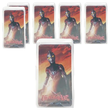 超人力霸王 撲克牌  雅克 銀色 + 紅色  6個