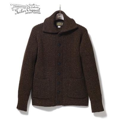 オルゲイユ ニットカーディガン ORGUEIL Shetland Wool Knit OR-4011