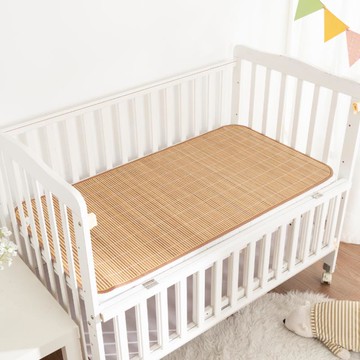 兒童幼兒園竹席嬰兒涼席新款夏季床上地鋪兩用