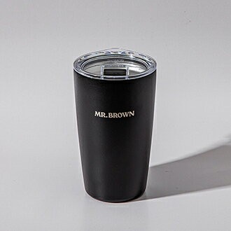 MR. BROWN 不鏽鋼杯 (午夜黑) - 12oz / 354ml