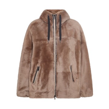 Brunello Cucinelli - Almond Fur Jacket