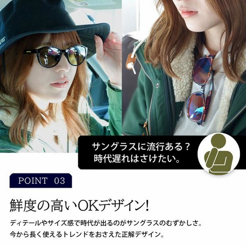 サングラス 偏光 日本製レンズ アーツ RARTS スキンズ 偏光度99
