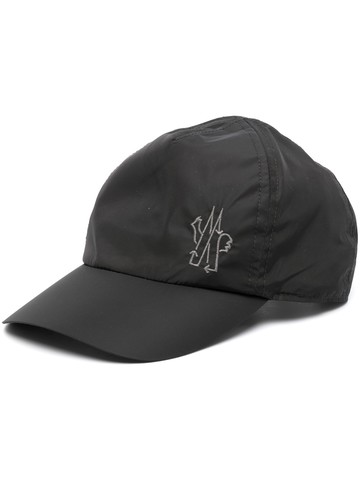 Moncler - embroidered-logo baseball cap - women - Polyamide/Polyamide - One Size - Black