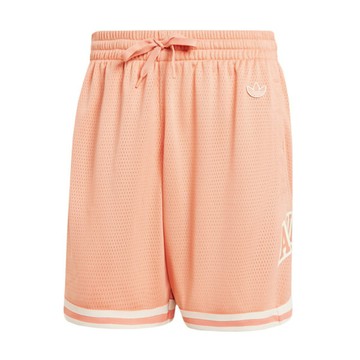 Adidas VRCT Tank Short IS2918 男 短褲 球褲 運動 訓練 三葉草 透氣 舒適 珊瑚橘