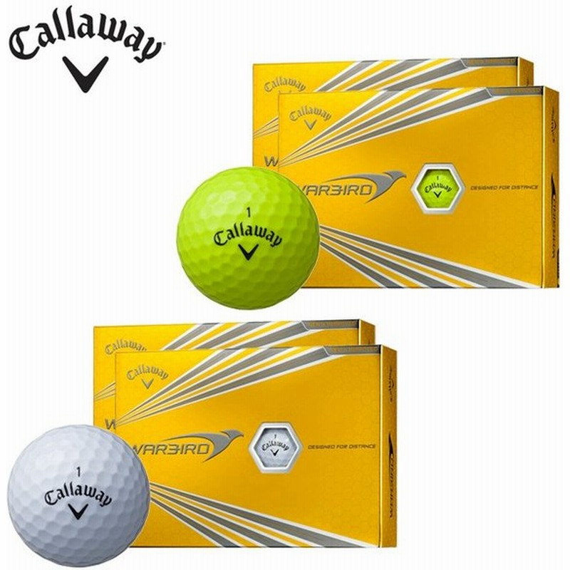 キャロウェイ Callaway ゴルフボール 2ダース 1ダース12個入り ウォーバード Warbird 17 通販 Lineポイント最大0 5 Get Lineショッピング