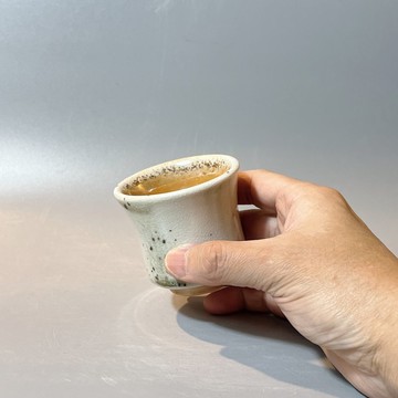 柴燒純瓷黃金杯  / 小平凡手作