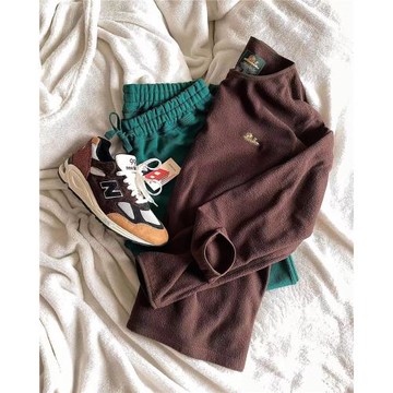 Aime Leon Dore Fleece Long-Sleeve 早秋搖粒絨長袖T恤打底外套