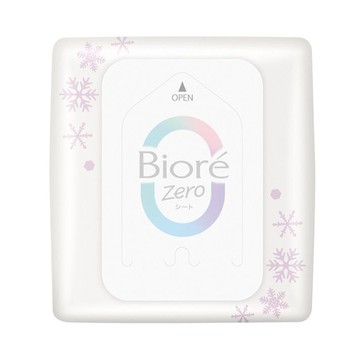 Biore Zero Sheet Cool Refreshing Soap 20 Sheets