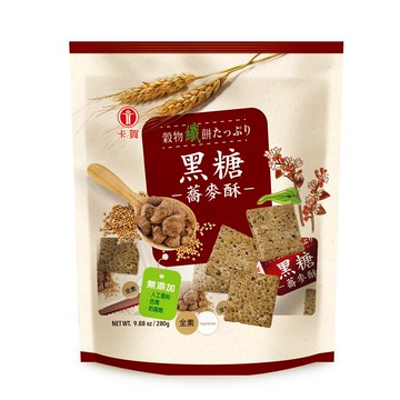 卡賀黑糖蕎麥酥