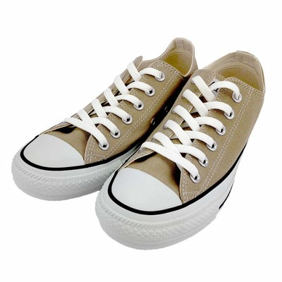Converse スニーカー レディース キャンバス オールスター カラーズ ローカット Canavs All Star Colors Ox ベージュ Beige 22cm 26cm 通販 Lineポイント最大get Lineショッピング