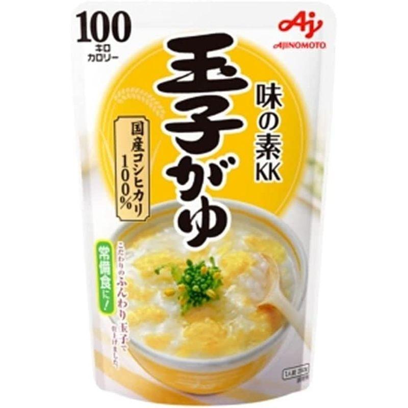 味の素KK おかゆ 白がゆ250g、玉子がゆ250g、小豆がゆ250g、梅がゆ250g、紅鮭がゆ250g 5種アソート 各1個セット