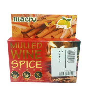 〔即期特賣〕Macro 果香熱紅酒香料  暖薑熱紅酒香料 30g 熱紅酒香料 調味料 盒裝販售