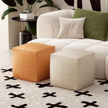 户外折叠收纳凳坐墩皮墩子储物凳矮凳可坐懒人沙发旧衣服填充坐凳py6071