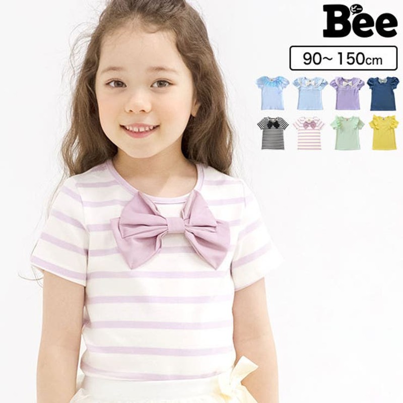 Bee-des-Bee 半袖デザイントップス 子供服 Tシャツ 女の子 cle 韓国