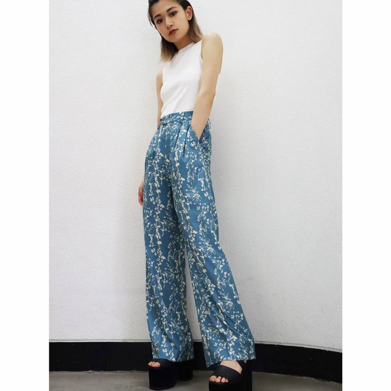 エモダ Emoda Emoda 佐藤晴美 リラックスワイドパンツ ライトミックス 通販 Lineポイント最大1 0 Get Lineショッピング