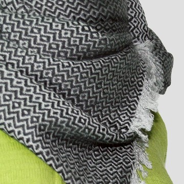 JACQUARD CASHMERE 喀什米爾羊毛精品圍巾