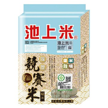 樂米穀場台東池上競賽履歷糙米2KG【愛買】